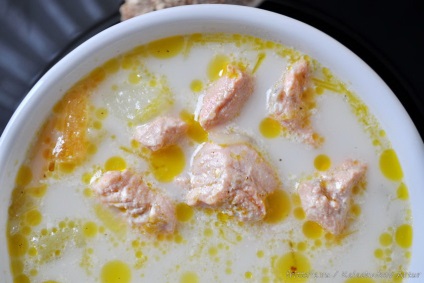 Supa de supa Finnish supa de peste pe crema, frittelle, culinar blog artur kalachnikov