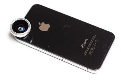 Fisheye (fisheye) pentru iPhone, accesorii