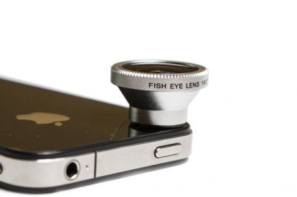 Fisheye (fisheye) pentru iPhone, accesorii
