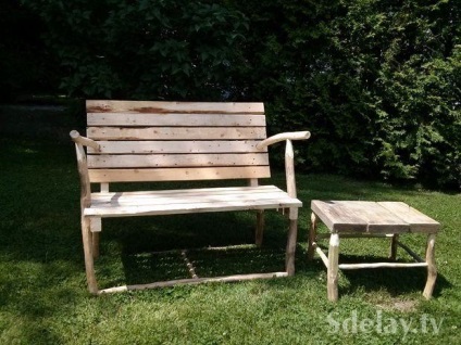 Mobilier de gradina pe maini, DIY