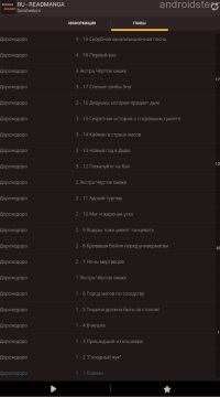 Descărcați programul pentru citirea manga pentru Android pentru evaluarea gratuită a celor mai bune aplicații în limba rusă
