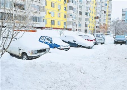 Zăpadă cu vânătoare cu lopată - comuna Volga