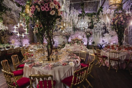 Nunta in stilul dolce - gabbana de la designerul de evenimente Julia Shakirova