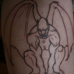 Tattoo gargoyle valoare, fotografie, schițe