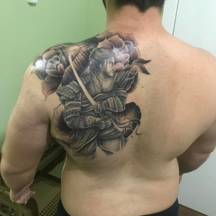 Valoarea Tatu samurai, 20 tatuaje foto, schițe