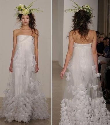 Modele de nunta de moda pentru primavara-vara 2011 de la Douglas Hannant - cartea de bride de birou