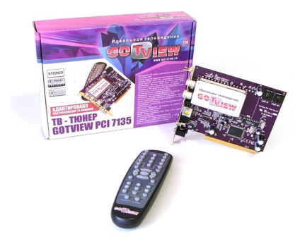 Tv tuner gotview PCI 7135 plusuri și minusuri - recenzii și teste