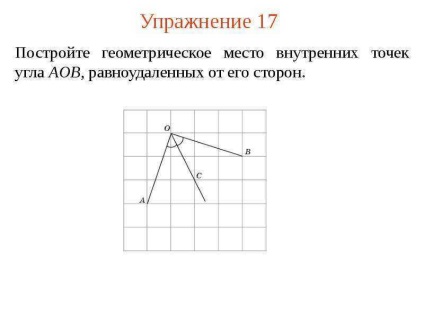 O lecție pe tema punctelor geometrice