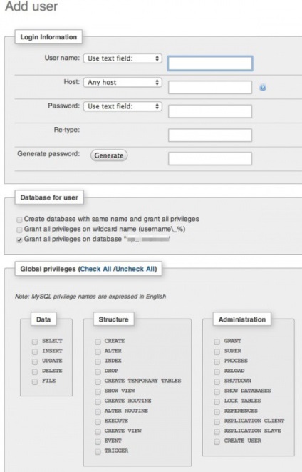 A phpmyadmin telepítése és használata a webfejlesztéshez, php