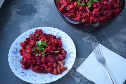 Vinaigrette - reteta pentru vinaigretul clasic cu fotografii pas-cu-pas