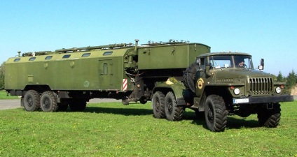 Aplicarea militară a trenurilor rutiere active sovietice