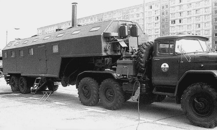 A szovjet aktív közúti vonatok katonai alkalmazása