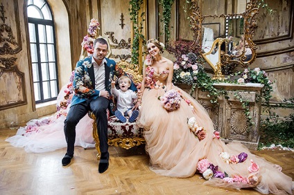 În stilul dolce - gabbana, nunta cititorilor de pavel și inna, salut! Rusia