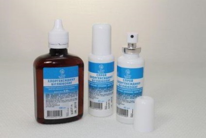 Clorhexidina din recenzii de acnee