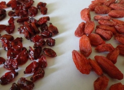 Goji fructe de padure si varza - care este diferenta