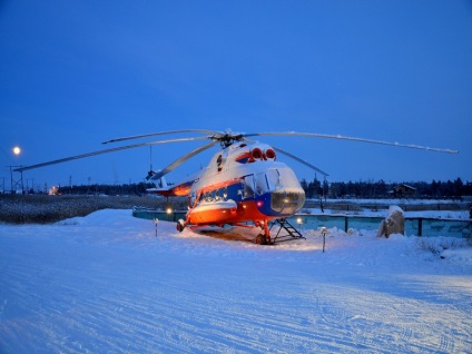 Iarna în pește Yakutsk, cerb, permafrost și diamante