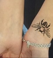 Înțeles tattoo bumblebee meaning, history, photo, sketches of drawings