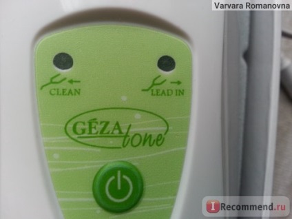 Dispozitivul pentru curățarea cu ultrasunete a feței gezatone hs2307i - 
