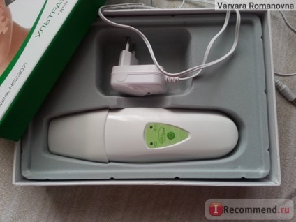 Dispozitivul pentru curățarea cu ultrasunete a feței gezatone hs2307i - 
