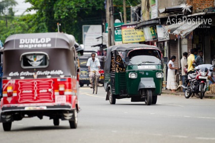 Transportul tuk-tuk din Asia