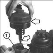 Bmw 5 (e39), înlocuirea uleiului de motor și a filtrului de ulei, bmw 5