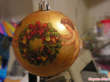 Decoupage - e ușor! Anul Ball Ball