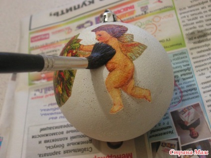 Decoupage - e ușor! Anul Ball Ball