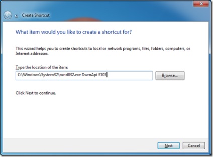 Faceți comanda rapidă pentru comutarea ferestrelor în Windows 7