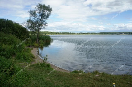 Село Chizhkova Bogorodsk риболовна зона (chizhkovskoe Lake)