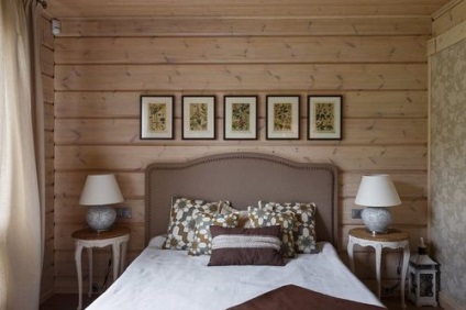 Grinzi de lemn din interior - fotografii ale bucătăriei și dormitorului din casă și apartament