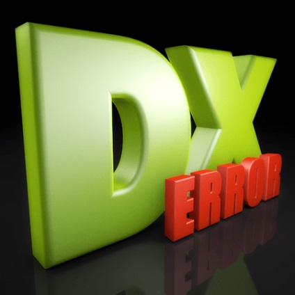 Directx setup error an internal error occurred