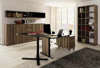 Proiectarea unui birou de acasă într-un apartament sau o casă privată Interior, mobilier, fotografie