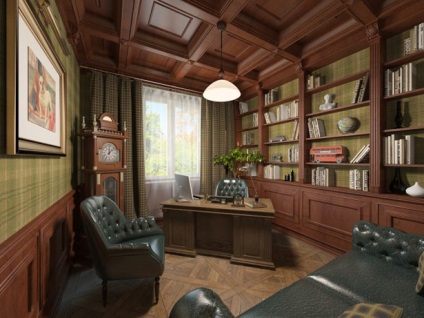 Proiectarea unui birou de acasă într-un apartament sau o casă privată Interior, mobilier, fotografie