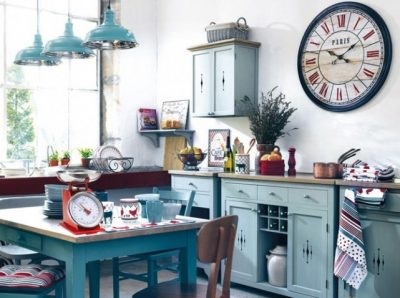 A rusztikus stílusban kialakított konyhák belső teret hoznak létre