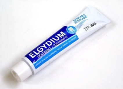 Pasta de dinți Elpidium împotriva cariilor și parodontitei