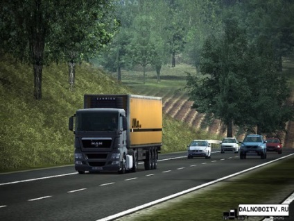 Simulator de camioane german - simulator de marfă în Germania
