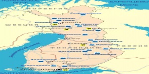 Ски курорти в Финландия описателна схема на това как да се получи