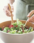 Arta de preparare a salatei - dietă, salată, legume, vitamine, dressing, verdeață