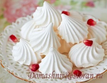 Produse din testul de proteine, meringue, meringue