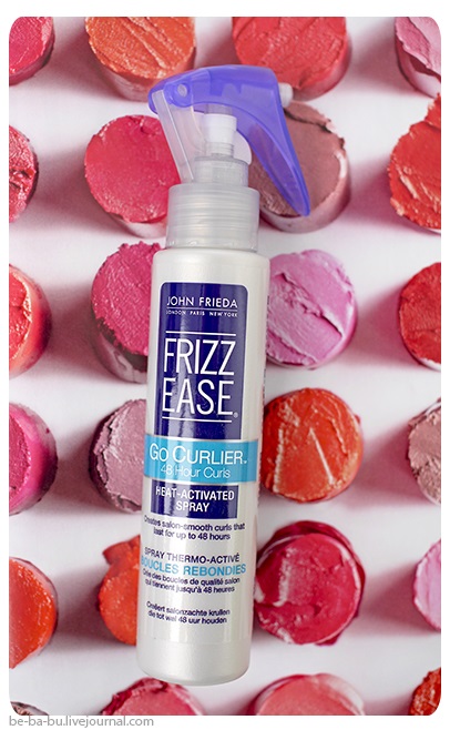 John frieda - frizz könnyű permetezés menj curlier hosszú hatású thermoactive spray