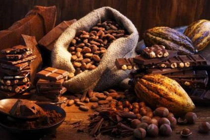 Cultură de boabe de cacao, aport caloric și aplicare în pierdere în greutate