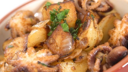 Cum să gătești caracatiță cu cartofi