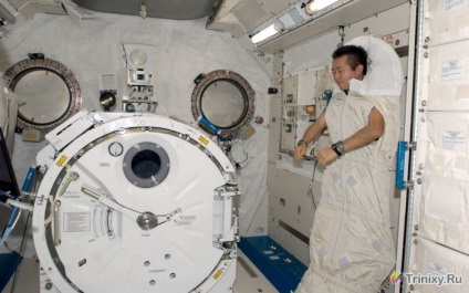 Ca și în astronauții, astronauții dorm în condiții de greutate la microscop (9 fotografii) - trinitatea