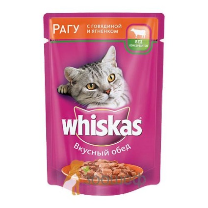 Meniul Cat din whiskas (whiskas), recenzie articole
