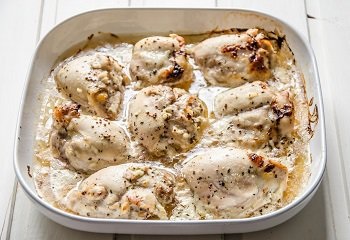 Csirke kefirben bazsalikomosokkal - egy szerencsétlen háziasszony blogja