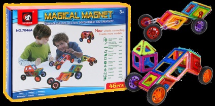 Magnet magnet magnet constructor