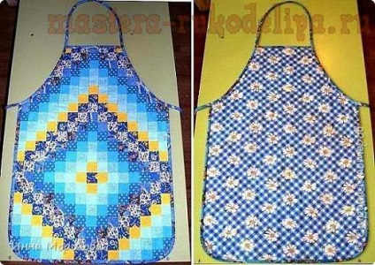 Clasa master pentru șorțuri de patchwork și ghivece