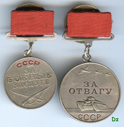 Valor érme (3 fotó) (a szolgáltatás időtartama) Medal of Courage (3 kép)