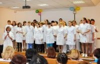 Tinerii medici gkb numărul 1 au trecut ceremonia de inițiere în profesie