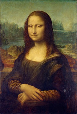 Mona Lisa (jokonda), pătrat negru